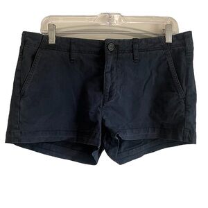 Superdry Vintage Navy Chino Hot Shorts Size 8